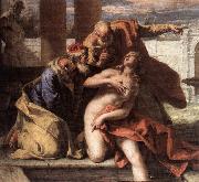 RICCI, Sebastiano Susanna and the Elders oil painting artist